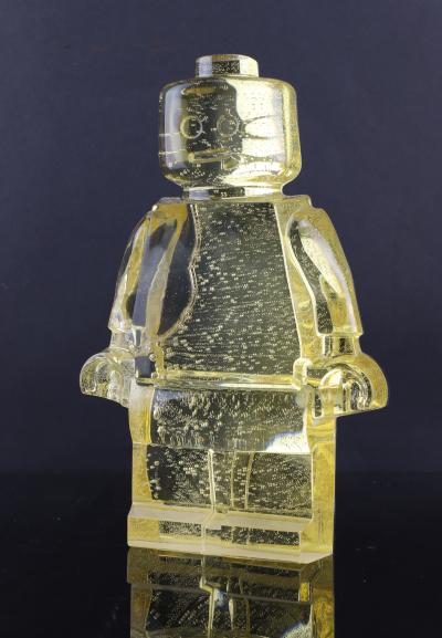 Vincent SABATIER - Roboclusion Champagne, 2023, Résine et inclusion 2