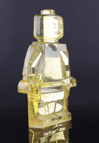 Vincent SABATIER - Roboclusion Champagne, 2023, Résine et inclusion 2