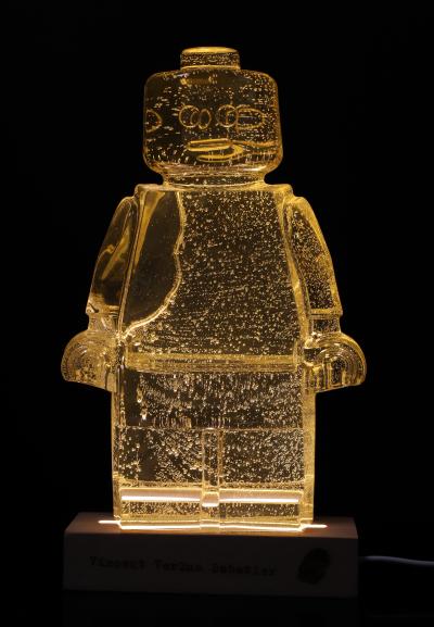 Vincent SABATIER - Roboclusion Champagne, 2023, Résine et inclusion 2