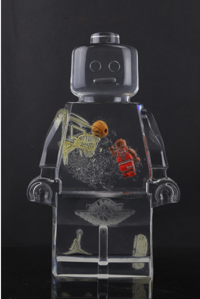 Vincent SABATIER - Roboclusion Jordan, 2023, Résine et inclusion 2