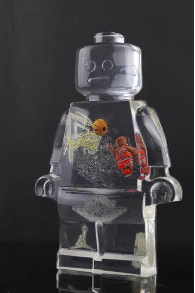 Vincent SABATIER - Roboclusion Jordan, 2023, Résine et inclusion 2