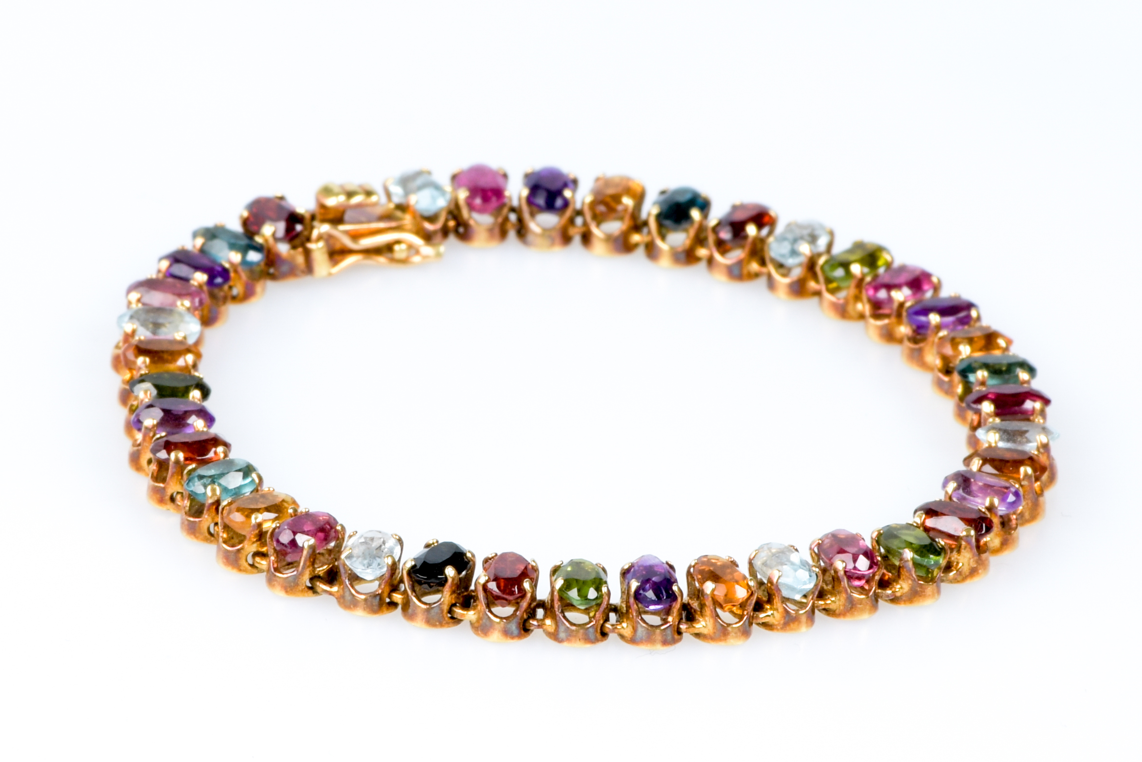 Parure En Or Jaune 18 Carats Compos e D un Collier D une Bague Et D un 