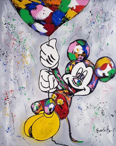 Henry Escobar - L’envole - Peinture originale 2