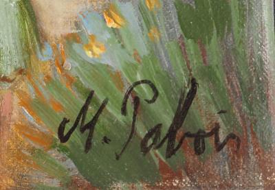 Michel PABOIS - Paris : une après-midi au carrousel - Huile sur toile originale signée 2