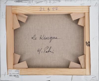 Michel PABOIS - Paris : une après-midi au carrousel - Huile sur toile originale signée 2