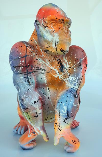 SPACO - Gorille colors , 2023 - Sculpture 2