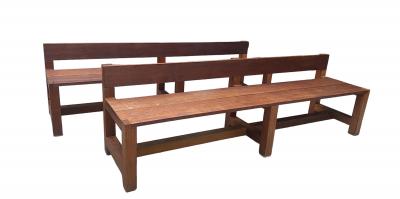 Claire Bataille (1940) et Paul Ibens (1939-2020) Paire de bancs 2