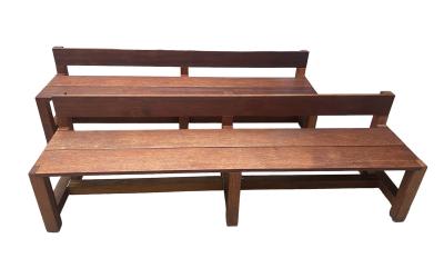 Claire Bataille (1940) et Paul Ibens (1939-2020) Paire de bancs 2