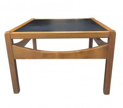 Bernard vuarnesson  Table basse reverso noir/ blanc 2