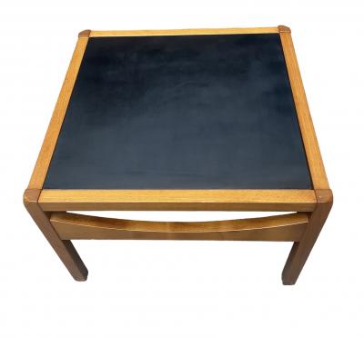 Bernard vuarnesson  Table basse reverso noir/ blanc 2