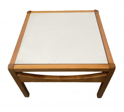 Bernard vuarnesson  Table basse reverso noir/ blanc 2