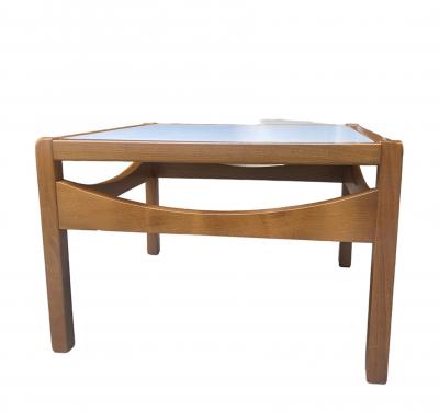 Bernard vuarnesson  Table basse reverso noir/ blanc 2