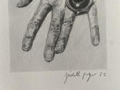 Judith Prigent Tirage édition limitée «  Les Mains de Charlotte » 2