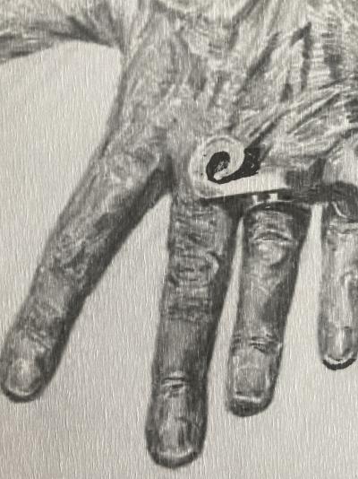 Judith Prigent Tirage édition limitée «  Les Mains de Charlotte » 2