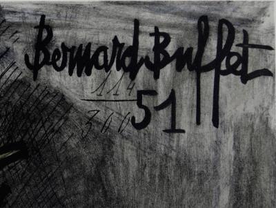Bernard BUFFET - Carnaval, 1960 - Original lithograph (Hand-numbered!) 2