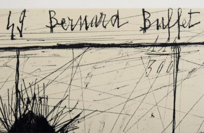 Bernard BUFFET - Lampe tempête, 1960 - Original lithograph (Hand-numbered !) 2