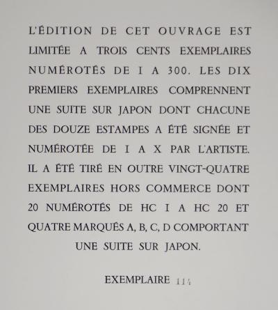 Bernard BUFFET - Horreur de la guerre, 1960 - Lithographie originale, Numérotée 2