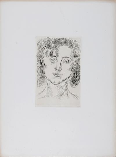Henri MATISSE - Femme en buste, 1920 - Original etching (Eau forte), Scarce! 2