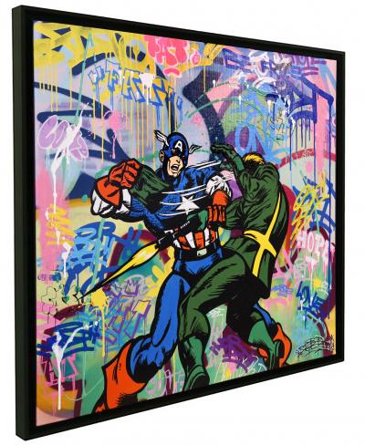 Fat - Capitaine America -Acrylique sur toile 2