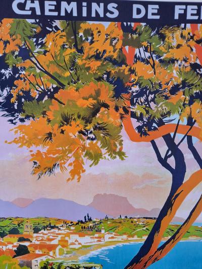 Julien Lacaze (1886-1971) - Saint-Jean de Luz et Ciboure - Affiche 2