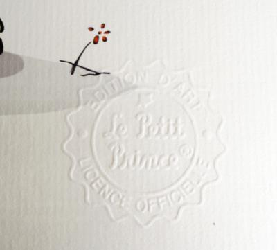 Antoine DE SAINT-EXUPÉRY (d’après) - Le Petit Prince et son arbre, 2022 - lithographie 2