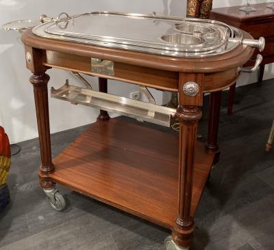 Chariot - Chauffe plat pour le restaurant de La Reine Pédauque 2