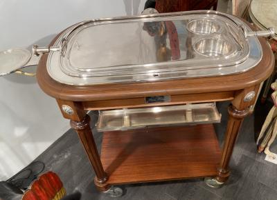 Chariot - Chauffe plat pour le restaurant de La Reine Pédauque 2