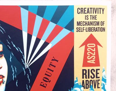 Shepard FAIREY (Obey) - Creativity, Equity, Justice 2