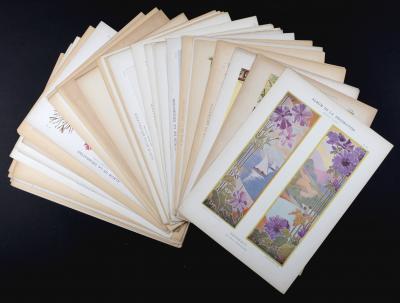 Eugène GRASSET, E-A. SEGUY…. - Album de la Décoration (Volume 2), 1900 - Portfolio with 42 lithographs (Chromotypographs) 2