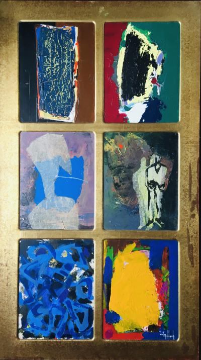 Victor HASCH - Untitled, 1990, Signed acrylic painting 2