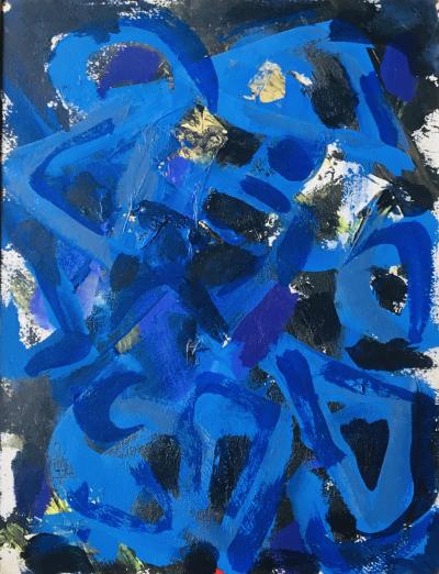 Victor HASCH - Untitled, 1990, Signed acrylic painting 2