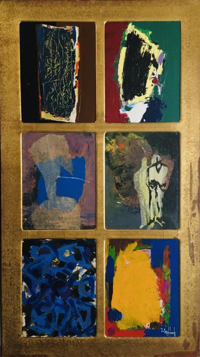 Victor HASCH - Untitled, 1990, Signed acrylic painting 2