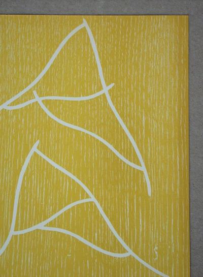 Jean ARP - En route, 1948 - Bois gravé original 2