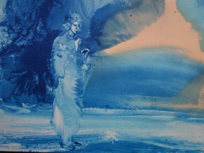 MARCESTEL : Sous la Protection de l’Ange de la Paix, Lithographie originale 2