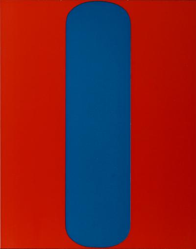 Ellsworth KELLY - Red-Blue, 1967 - Silkscreen (Very scarce!) 2