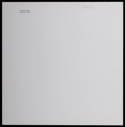 Ellsworth KELLY - Red-Blue, 1967 - Silkscreen (Very scarce!) 2
