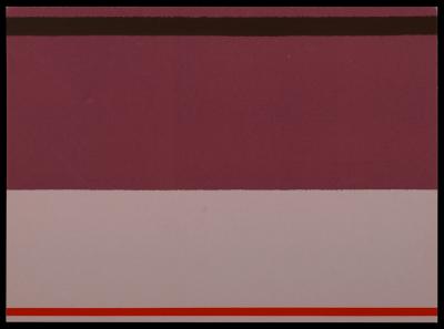 Kenneth NOLAND - Abstract Composition, 1973 - Silkscreen (Hand-numbered!) 2
