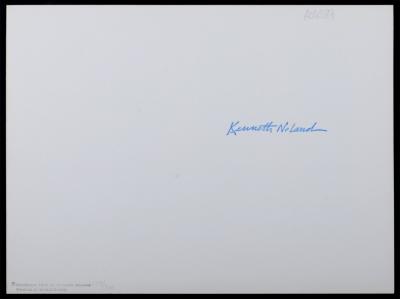 Kenneth NOLAND - Abstract Composition, 1973 - Silkscreen (Hand-numbered!) 2