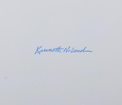 Kenneth NOLAND - Abstract Composition, 1973 - Silkscreen (Hand-numbered!) 2