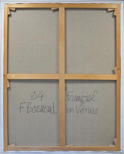 François Boisrond : Francoise en Venus, 1994 Peinture acrylique sur toile 2