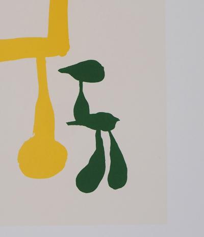 Joan MIRO : Une mère et ses enfants surréalistes - Lithographie signée 2