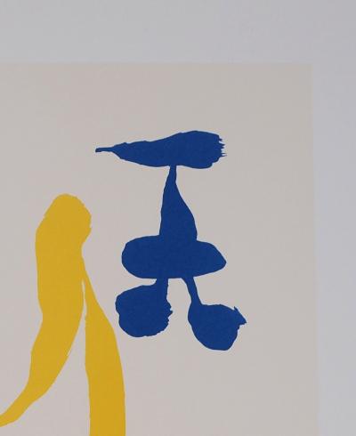 Joan MIRO : Une mère et ses enfants surréalistes - Lithographie signée 2