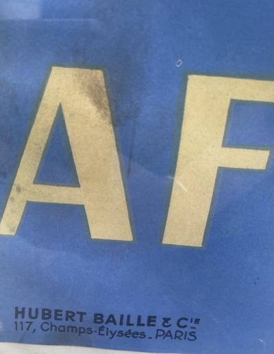 Bernard Villemot - Air France Afrique Du Nord - Affiche originale 2