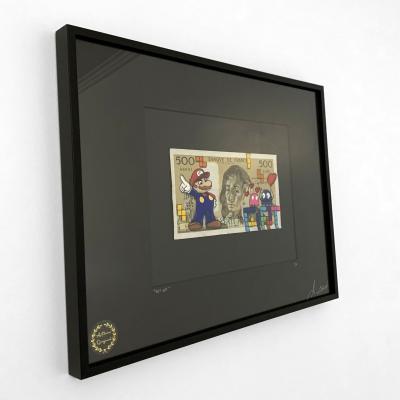 Cisco - GetOut, 2026 - Acrylique sur billet 2
