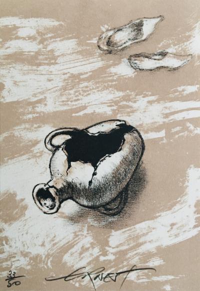 Ernest PIGNON-ERNEST - Sans-titre, 2021 - Lithographie originale signée au crayon 2