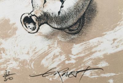 Ernest PIGNON-ERNEST - Sans-titre, 2021 - Lithographie originale signée au crayon 2