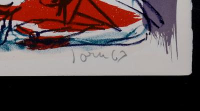 Asger JORN - 1 cent Life, 1964 - Original Hand-Signed lithograph 2