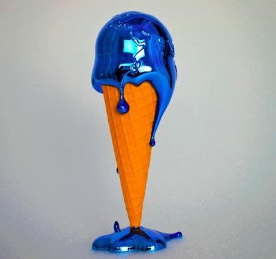Sagrasse - The last ice cream-Blue - Résine 2