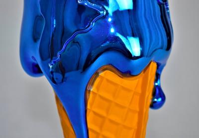 Sagrasse - The last ice cream-Blue - Résine 2