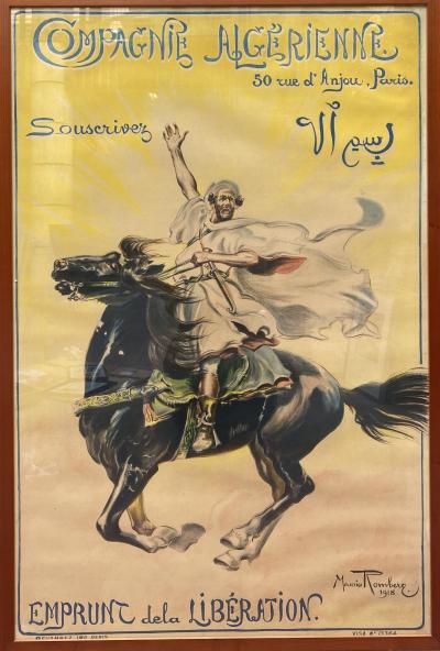 Maurice Romberg - Affiche Compagnie Algérienne, 1918 2